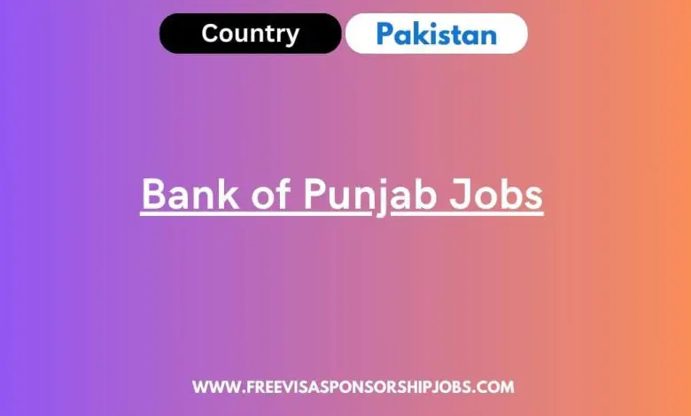 Bank of Punjab Jobs