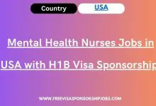 Mental Health Nurses Jobs in USA with H1B Visa Sponsorship