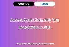 Analyst Junior Jobs with Visa Sponsorship in USA