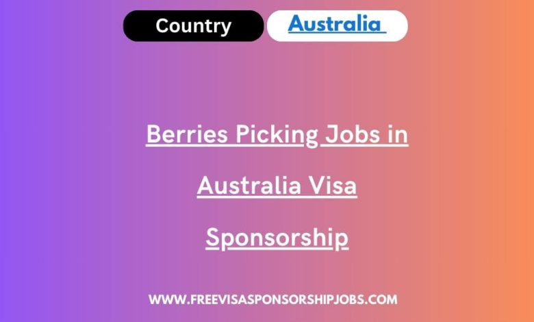 Berries Picking Jobs in Australia Visa Sponsorship