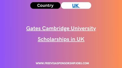 Gates Cambridge University Scholarships in UK