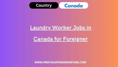 Laundry Worker Jobs in Canada for Foreigner