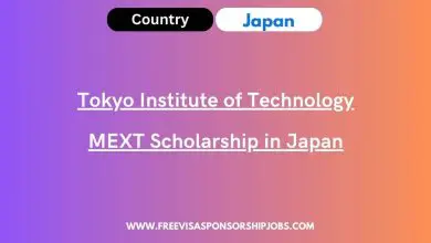 Tokyo Institute of Technology MEXT Scholarship in Japan