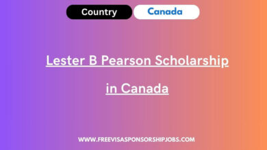Lester B Pearson Scholarship in Canada