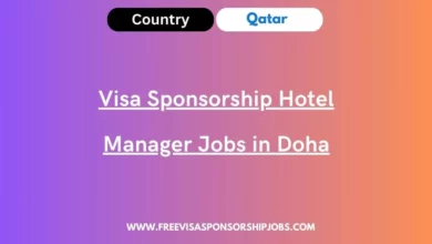 Visa Sponsorship Hotel Manager Jobs in Doha