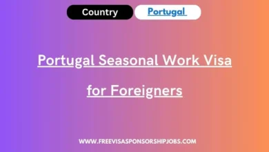 Portugal Seasonal Work Visa for Foreigners