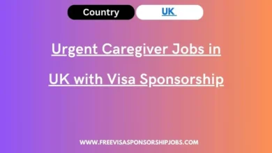 Urgent Caregiver Jobs in UK with Visa Sponsorship