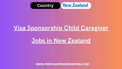 Visa Sponsorship Child Caregiver Jobs in New Zealand