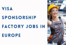 Visa Sponsorship Factory Jobs in Europe