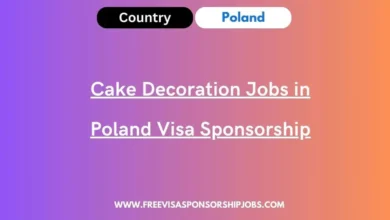 Cake Decoration Jobs in Poland Visa Sponsorship