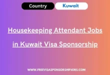 Housekeeping Attendant Jobs in Kuwait Visa Sponsorship