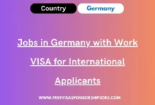 Jobs in Germany with Work VISA for International Applicants