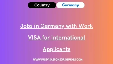 Jobs in Germany with Work VISA for International Applicants