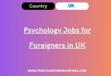 Psychology Jobs for Foreigners in UK