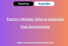 Factory Worker Jobs in Australia Visa Sponsorship