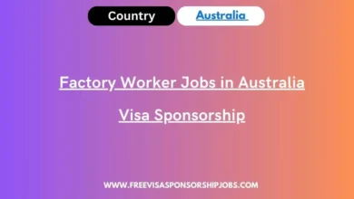 Factory Worker Jobs in Australia Visa Sponsorship