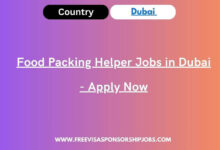 Food Packing Helper Jobs in Dubai