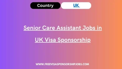 Senior Care Assistant Jobs in UK Visa Sponsorship