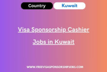 Visa Sponsorship Cashier Jobs in Kuwait