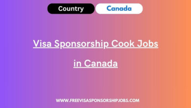 Visa Sponsorship Cook Jobs in Canada