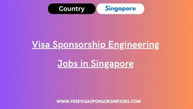 Visa Sponsorship Engineering Jobs in Singapore