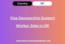 Visa Sponsorship Support Worker Jobs in UK