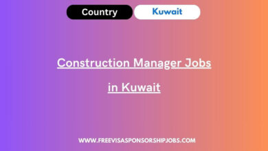 Construction Manager Jobs in Kuwait