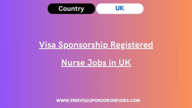 Visa Sponsorship Registered Nurse Jobs in UK