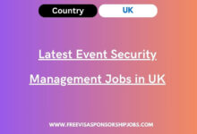 Latest Event Security Management Jobs in UK