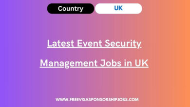 Latest Event Security Management Jobs in UK