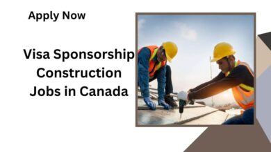 Visa Sponsorship Construction Jobs in Canada