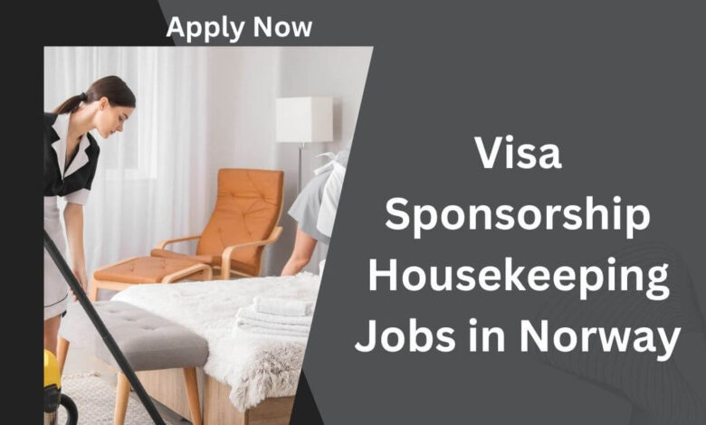 Visa Sponsorship Housekeeping Jobs in Norway