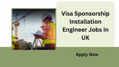 Visa Sponsorship Installation Engineer Jobs in UK
