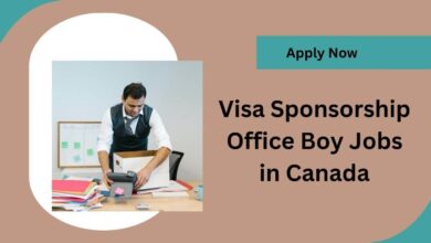 Visa Sponsorship Office Boy Jobs in Canada