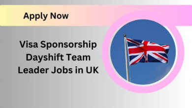 Visa Sponsorship Dayshift Team Leader Jobs in UK