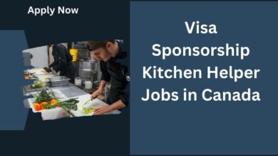 Visa Sponsorship Kitchen Helper Jobs in Canada
