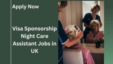 Visa Sponsorship Night Care Assistant Jobs in UK