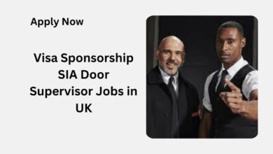 Visa Sponsorship SIA Door Supervisor Jobs in UK
