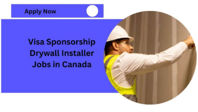 Visa Sponsorship Drywall Installer Jobs in Canada