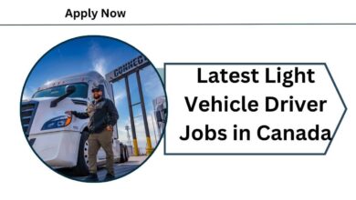 Latest Light Vehicle Driver Jobs in Canada