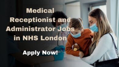 Medical Receptionist and Administrator Jobs in NHS London