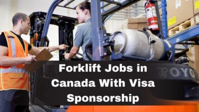 Forklift Jobs in Canada With Visa Sponsorship